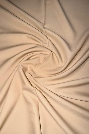 Beige Biscuit Colour Wash & Wear Suit